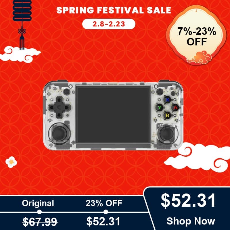 Anbernic RG35XX H retro handheld